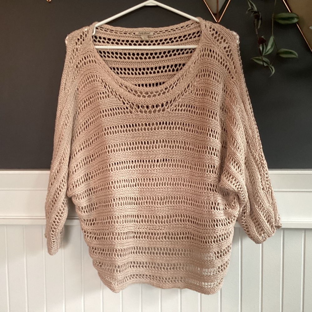 🔥HP🔥Lucky Brand Knit Batwing Top - szL